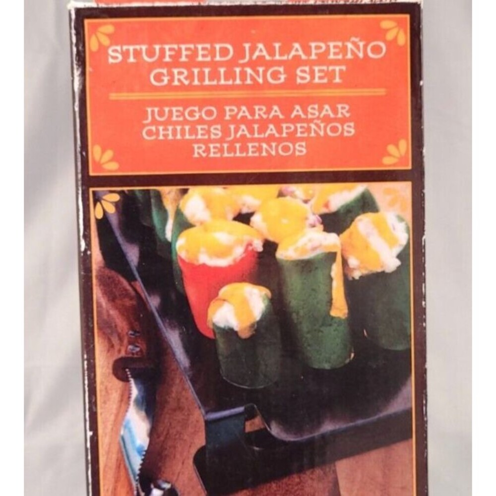 Grilling Rack and Corer Set Stuffed Jalapeno Charcoal Companion New In Box